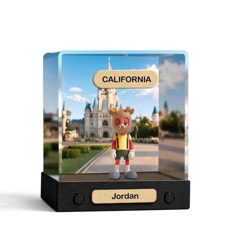 Custom 3D Mini Figur aus deinem Foto – mit Acrylbox