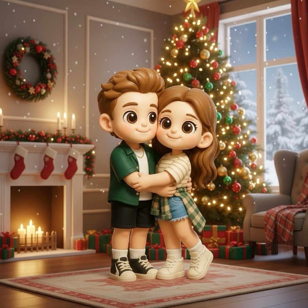 ForeverFig – Personalized 3D Resin Minifigure – Single Figure or Pair of Figures