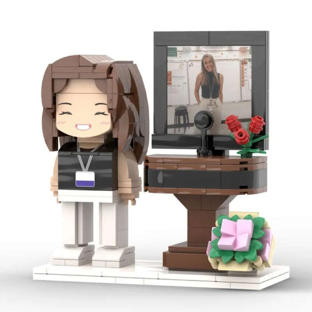 ForeverFig – Personalisierte Brick Figur für Lehrer oder Beruf