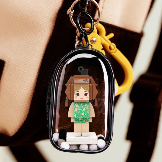 ForeverFig – Personalisierte Mini-Bausteinfigur als Schlüssel- oder Taschenanhänger