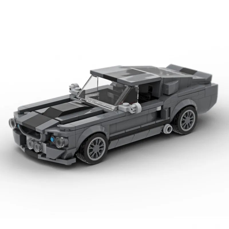 Ford Mustang Shelby GT500 – Kreatives Rennfahrzeug aus Klemmbausteinen