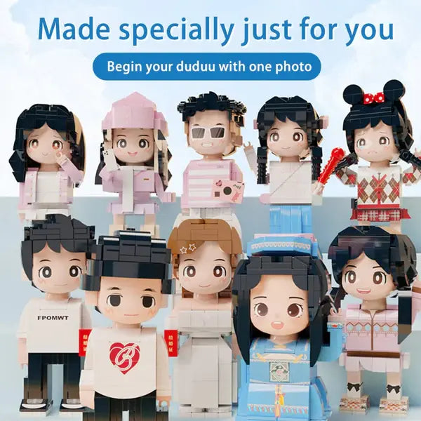 ForeverFig – Personalisierte Brick Figur als Abschlussgeschenk