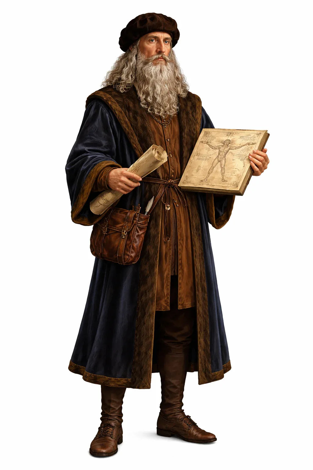 ForeverFig – Leonardo da Vinci Figur - ForeverFig