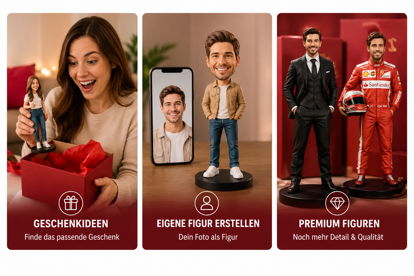 ForeverFig Premium – Personalisierte 3D Figur nach deinem Foto - ForeverFig