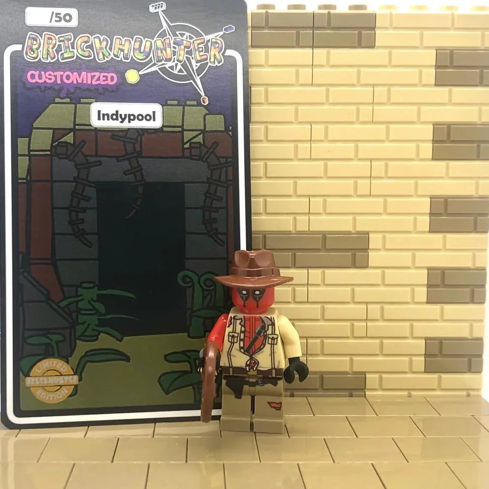 "Indypool" minifigure, 1 of 50 limited edition
