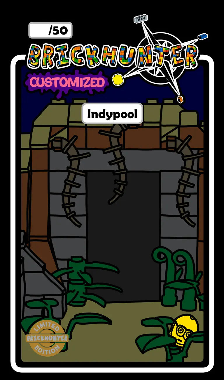 "Indypool" minifigure, 1 of 50 limited edition