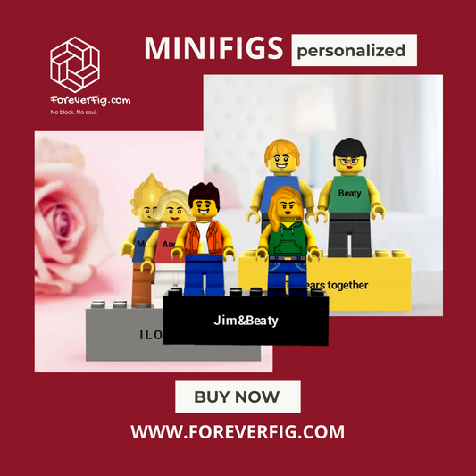 Personalisierte Minifiguren im Doppelpack