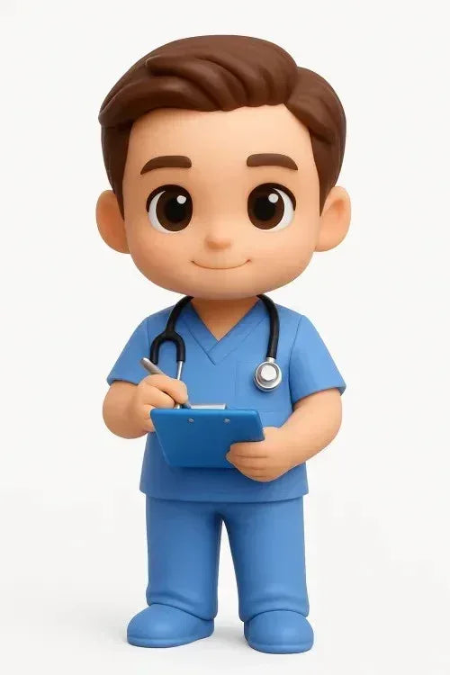 ForeverFig 3D-Medizin-Minifigur – personalisiert in 8 cm oder 10 cm - ForeverFig