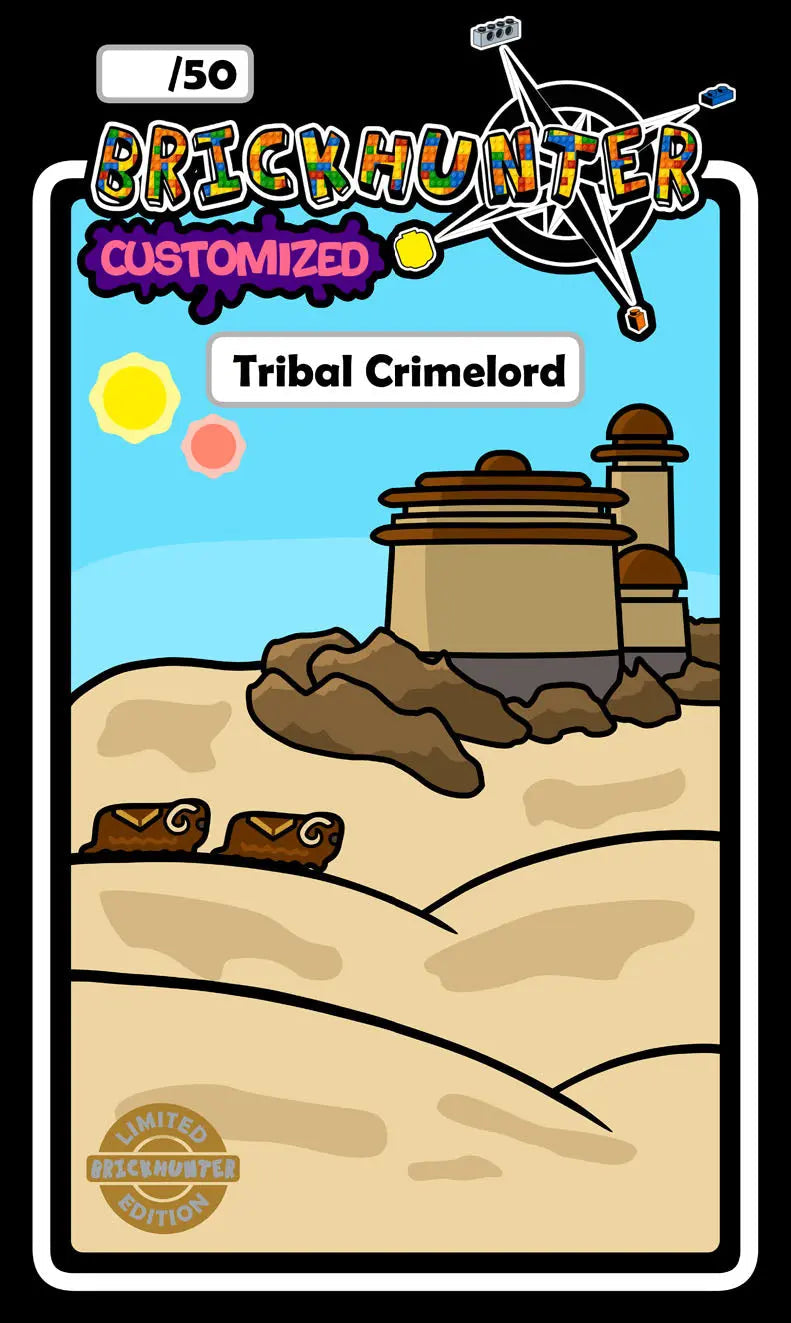 "Tribal Crimelord" minifigure, 1 of 50 limited edition