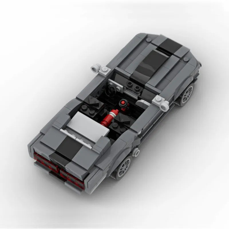 Ford Mustang Shelby GT500 – Kreatives Rennfahrzeug aus Klemmbausteinen