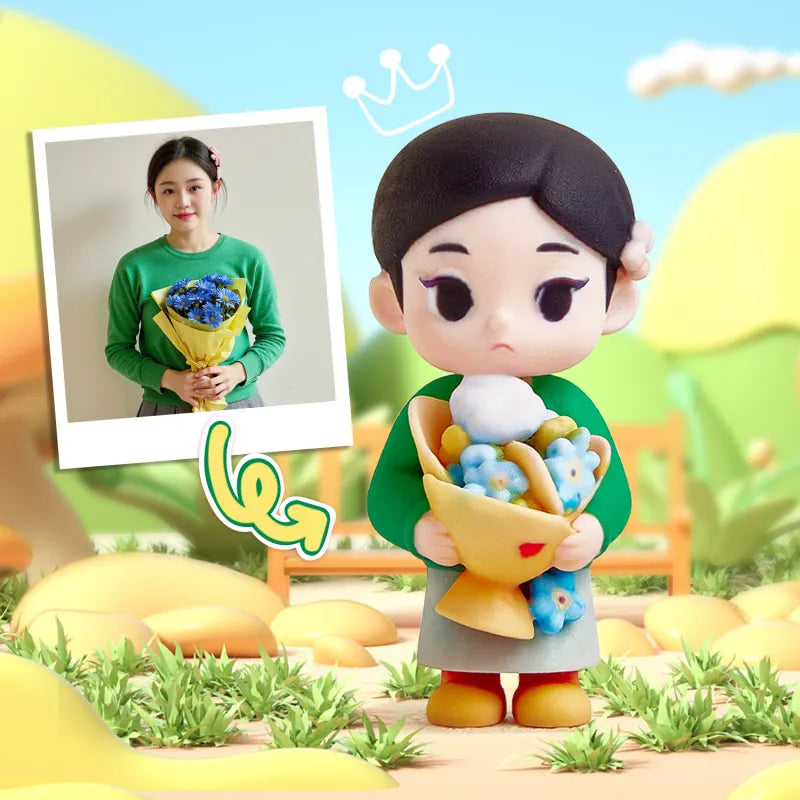 Personalisierte 3D Mini-Figur aus Foto – Einzigartige Geschenkidee für Kinder & Erwachsene.