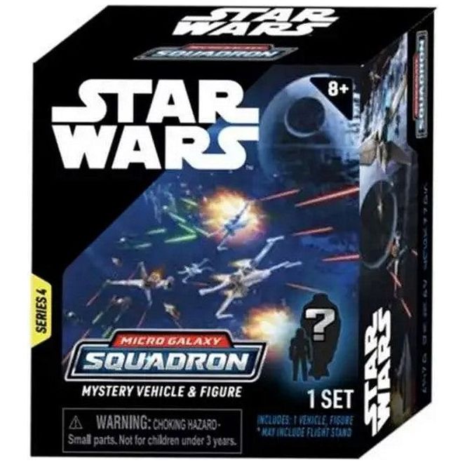 Star Wars Micro Galaxy Mystery Series 4 – Display with 12 pieces for ages 4 and up