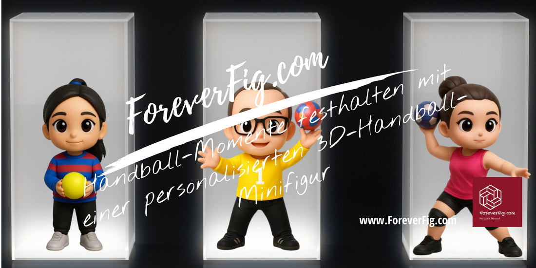 Handball-Momente festhalten mit einer personalisierten 3D-Handball-Minifigur