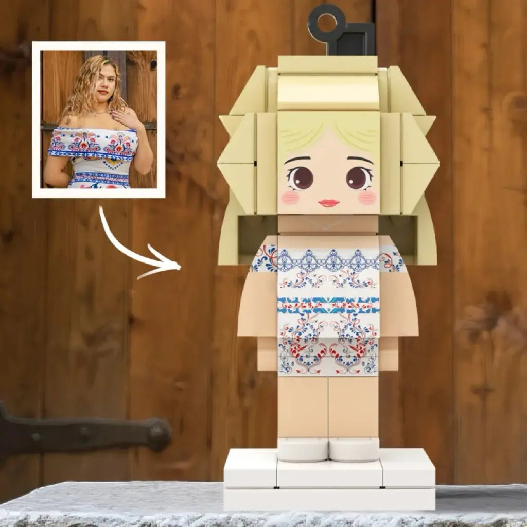ForeverFig – Personalisierte Mini-Bausteinfigur als Schlüssel- oder Taschenanhänger