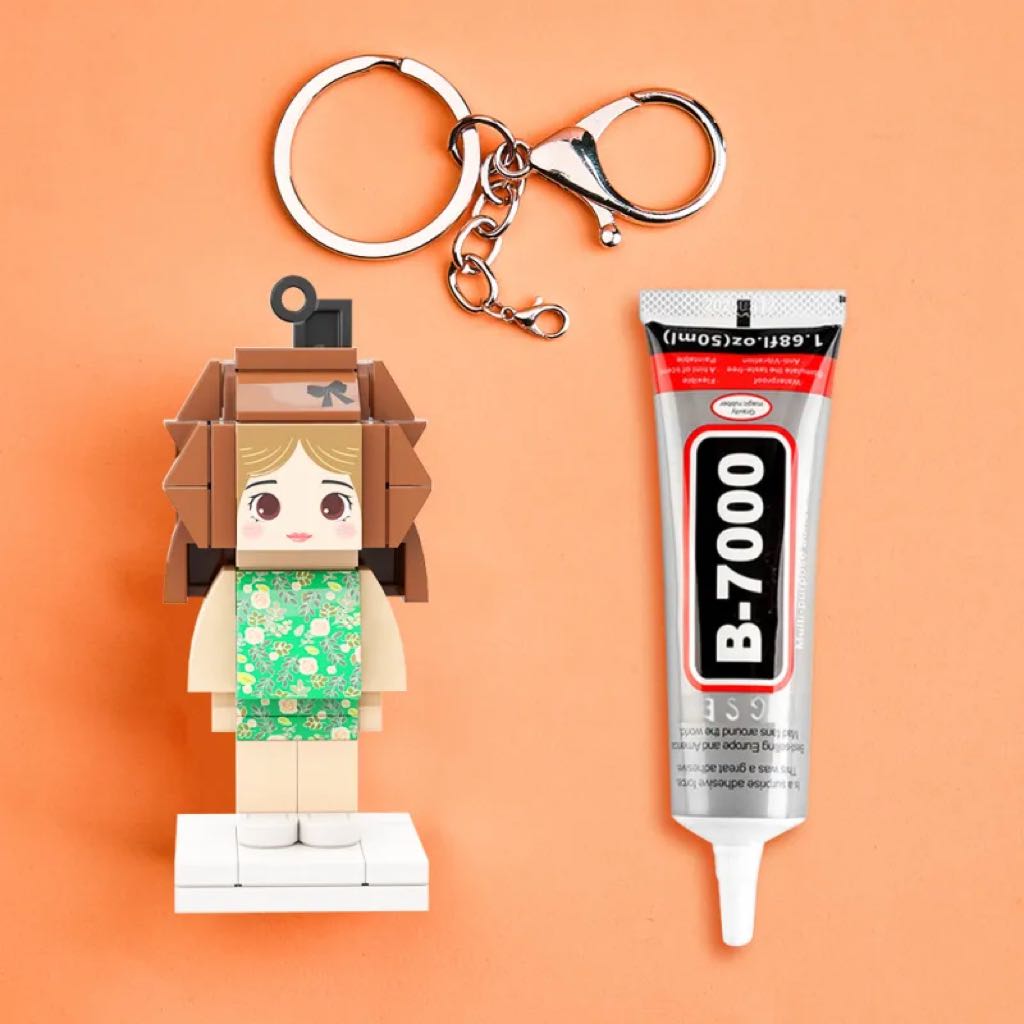 ForeverFig – Personalisierte Mini-Bausteinfigur als Schlüssel- oder Taschenanhänger