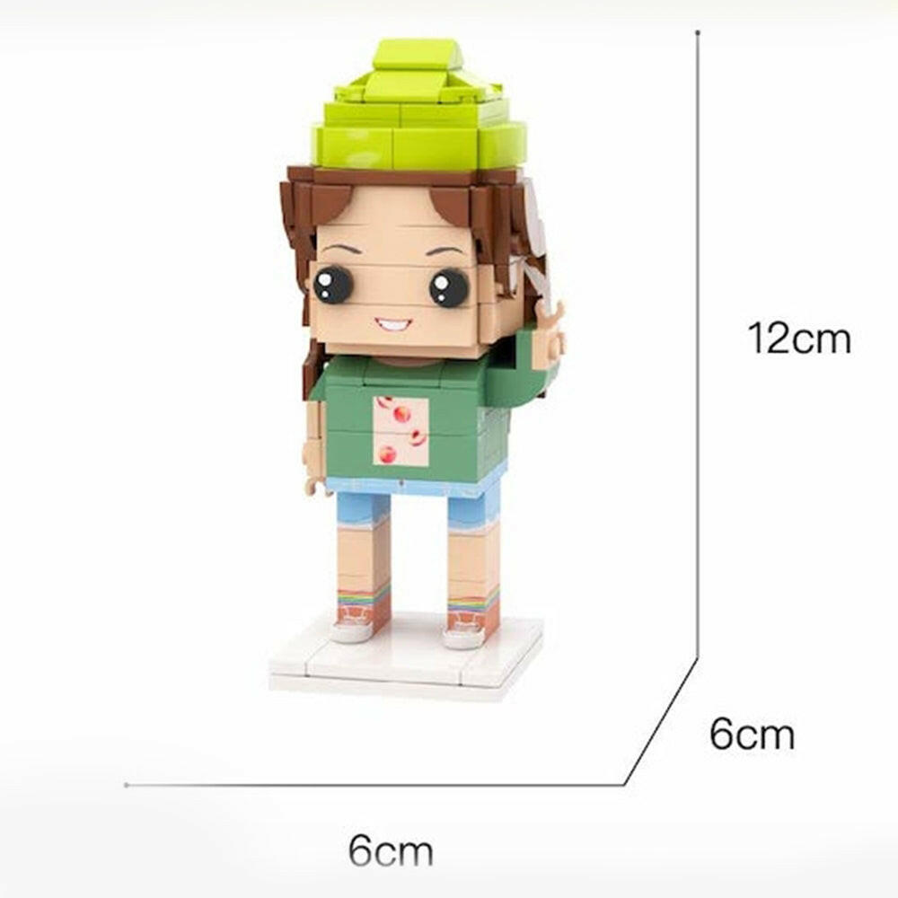 Personalisierte BauSteinFigur nach Foto