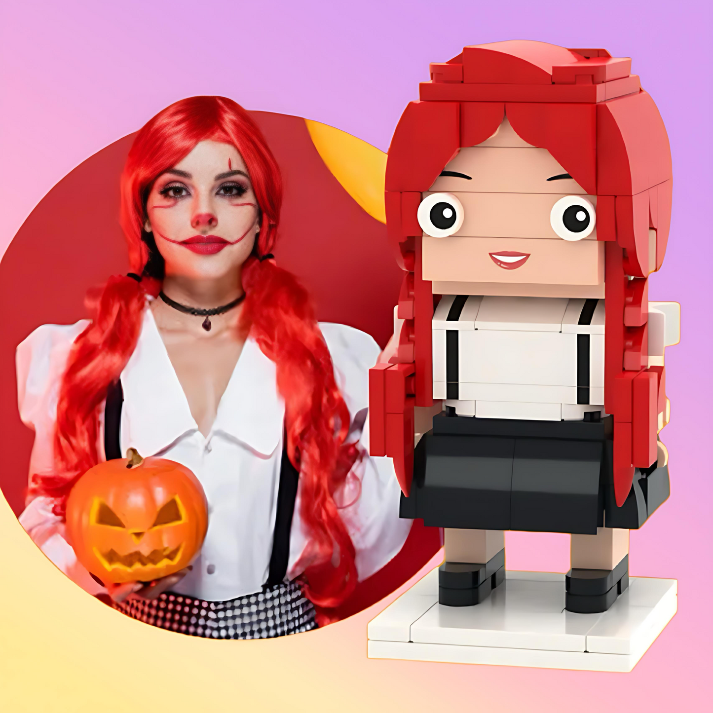 ForeverFig – Personalisierte Brick Figur für Halloween