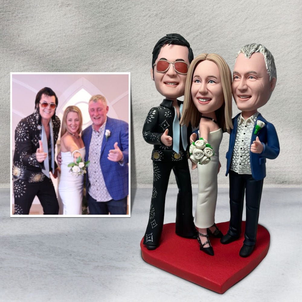 ForeverFig – Personalisierte Wackelkopf-Figuren mit 3 Personen