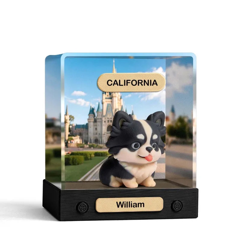 Custom 3D Mini Figur aus deinem Foto – mit Acrylbox