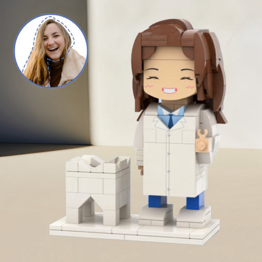 Personalized Brick Figure for Dentists