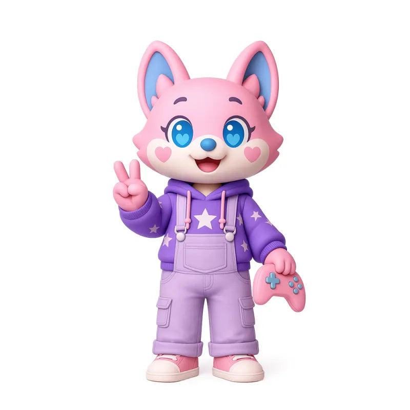 Personalisierte 3D Mini Figur – Einzelmotiv (Tier oder Objekt) im Glas-Diorama