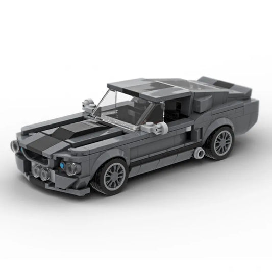 Ford Mustang Shelby GT500 – Kreatives Rennfahrzeug aus Klemmbausteinen