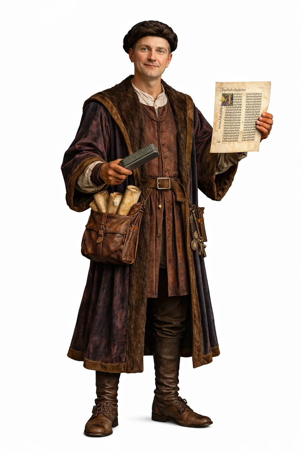 ForeverFig – Johannes Gutenberg Figur - ForeverFig