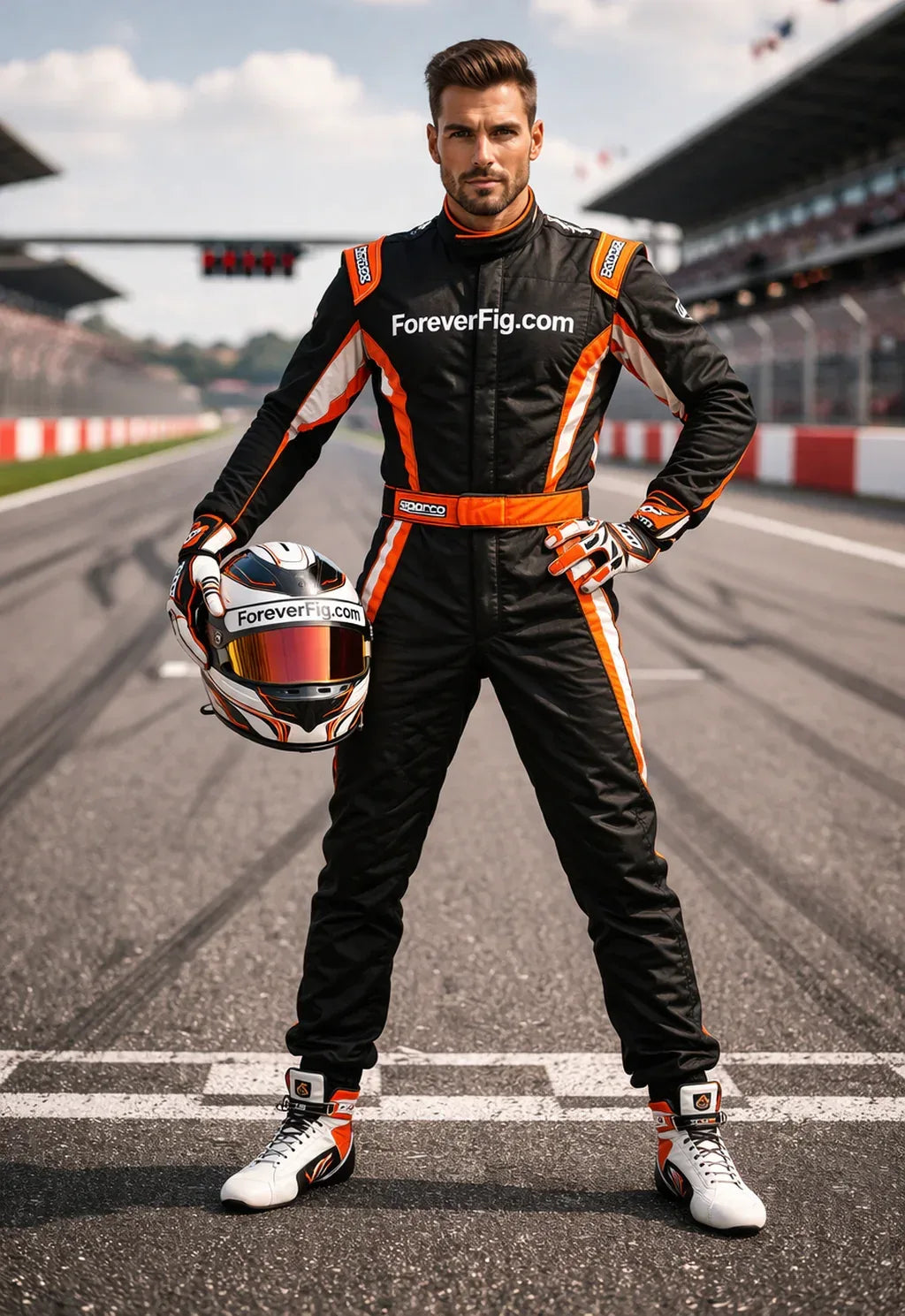 ForeverFig – Motorsport Figur (3D Druck) - ForeverFig