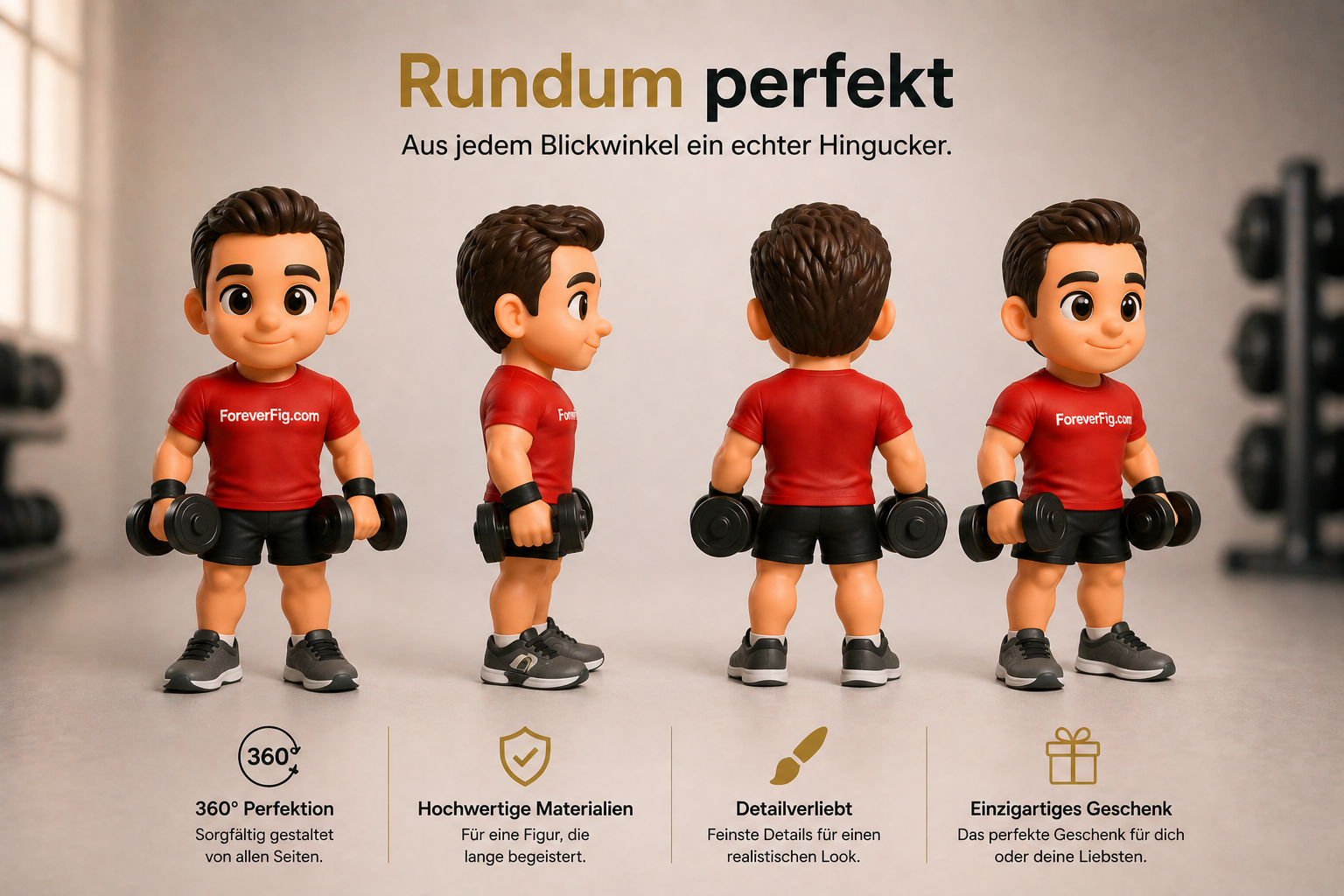 ForeverFig Premium – Personalisierte 3D Figur nach deinem Foto - ForeverFig
