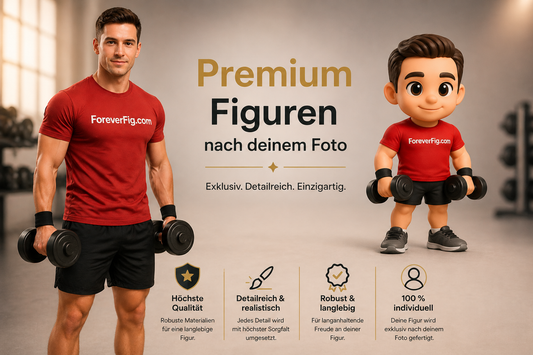 ForeverFig Premium – Personalisierte 3D Figur nach deinem Foto - ForeverFig
