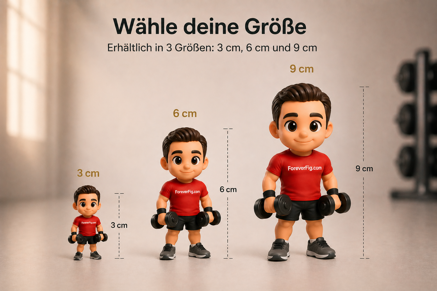 ForeverFig Premium – Personalisierte 3D Figur nach deinem Foto - ForeverFig