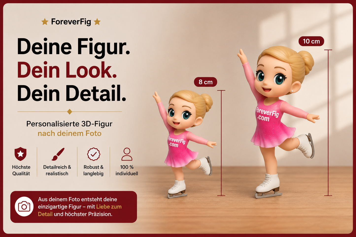 ForeverFig – Wintersport Figur (3D Druck) - ForeverFig