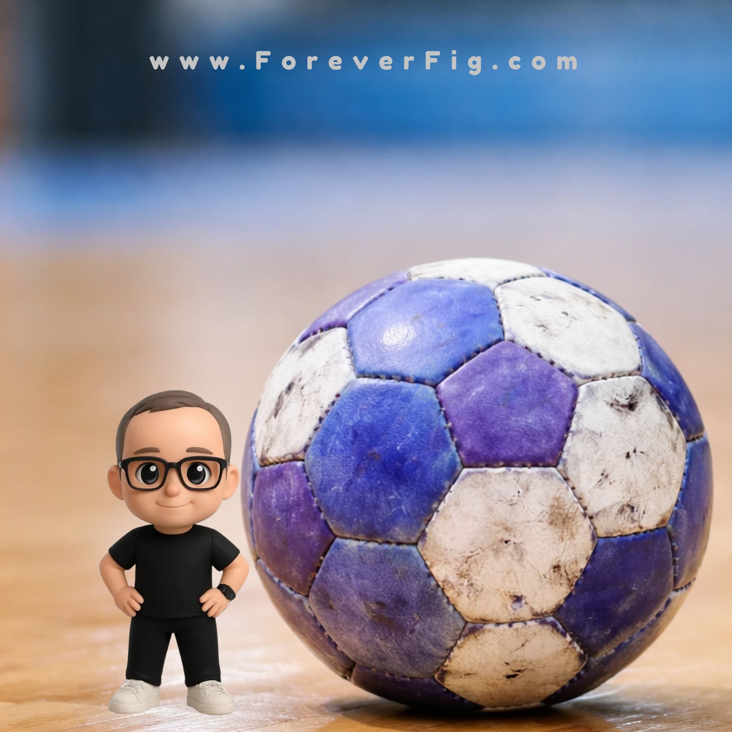 ForeverFig 3D Handball Minifigur – personalisiert in 8 cm oder 10 cm