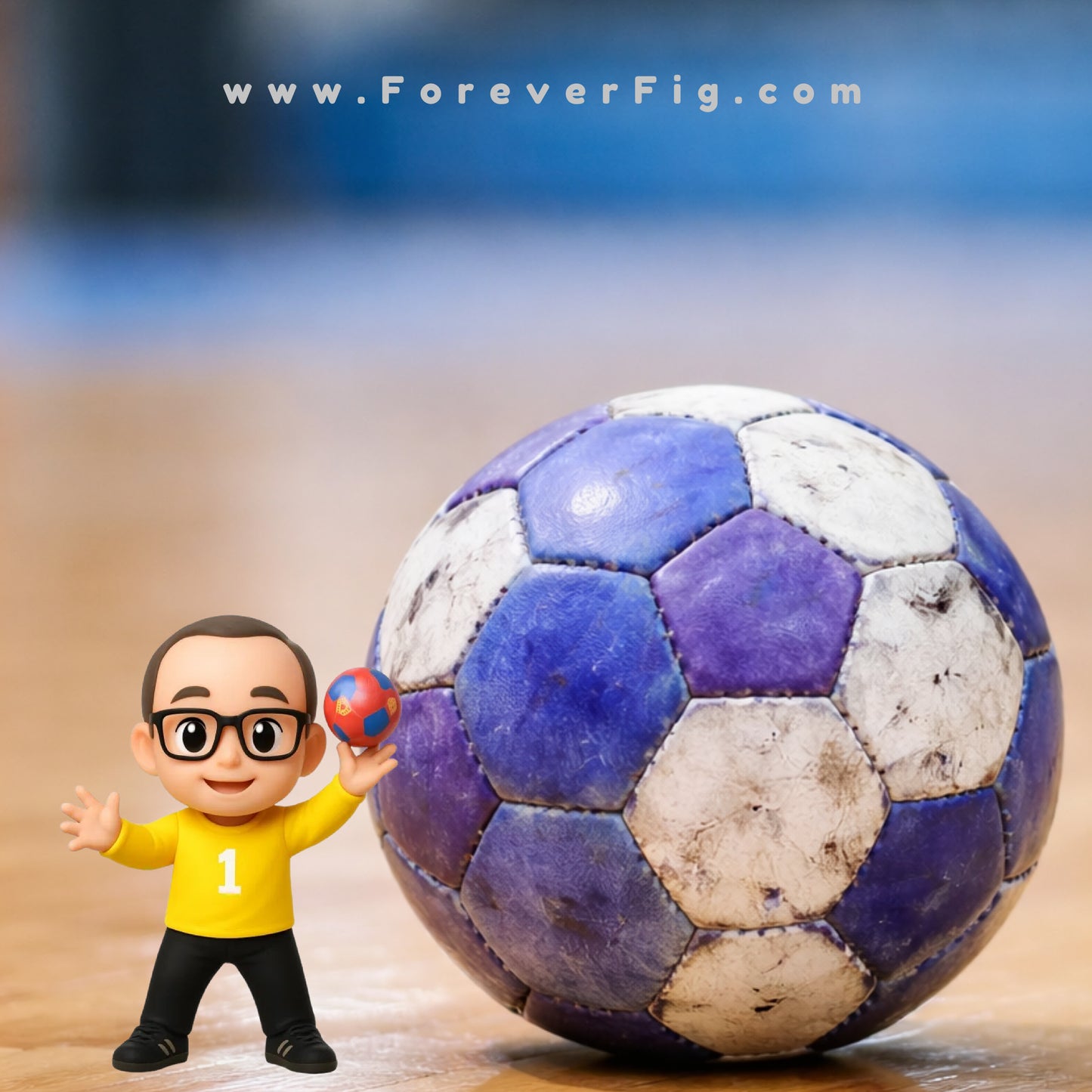 ForeverFig 3D Handball Minifigur – personalisiert in 8 cm oder 10 cm