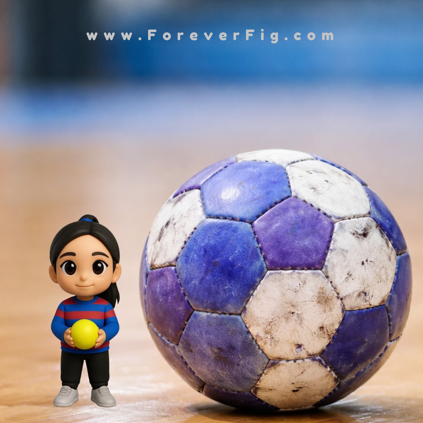 ForeverFig 3D Handball Minifigur – personalisiert in 8 cm oder 10 cm