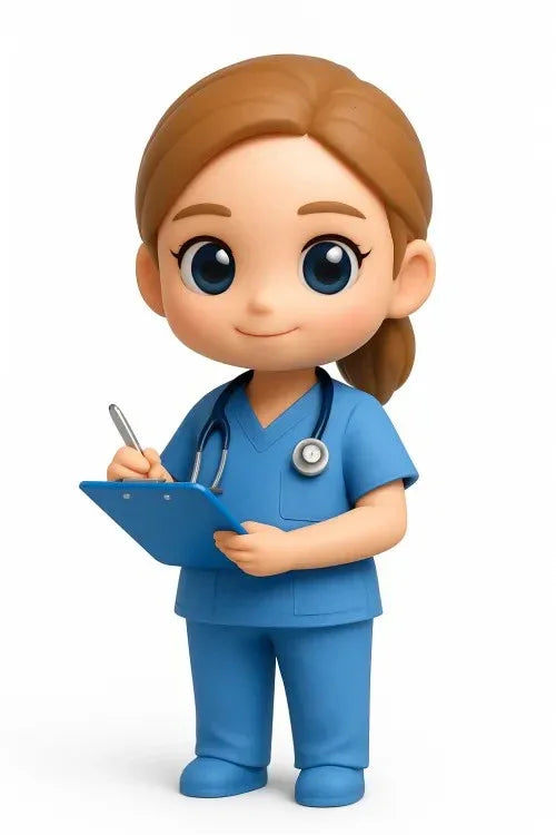 ForeverFig 3D-Medizin-Minifigur – personalisiert in 8 cm oder 10 cm - ForeverFig