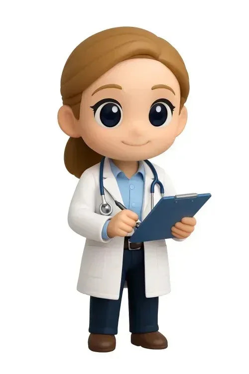 ForeverFig 3D-Medizin-Minifigur – personalisiert in 8 cm oder 10 cm - ForeverFig