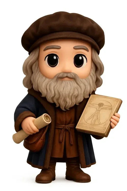ForeverFig – Leonardo da Vinci Figur - ForeverFig