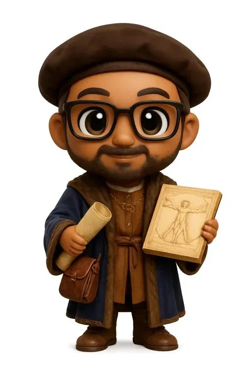 ForeverFig – Leonardo da Vinci Figur - ForeverFig
