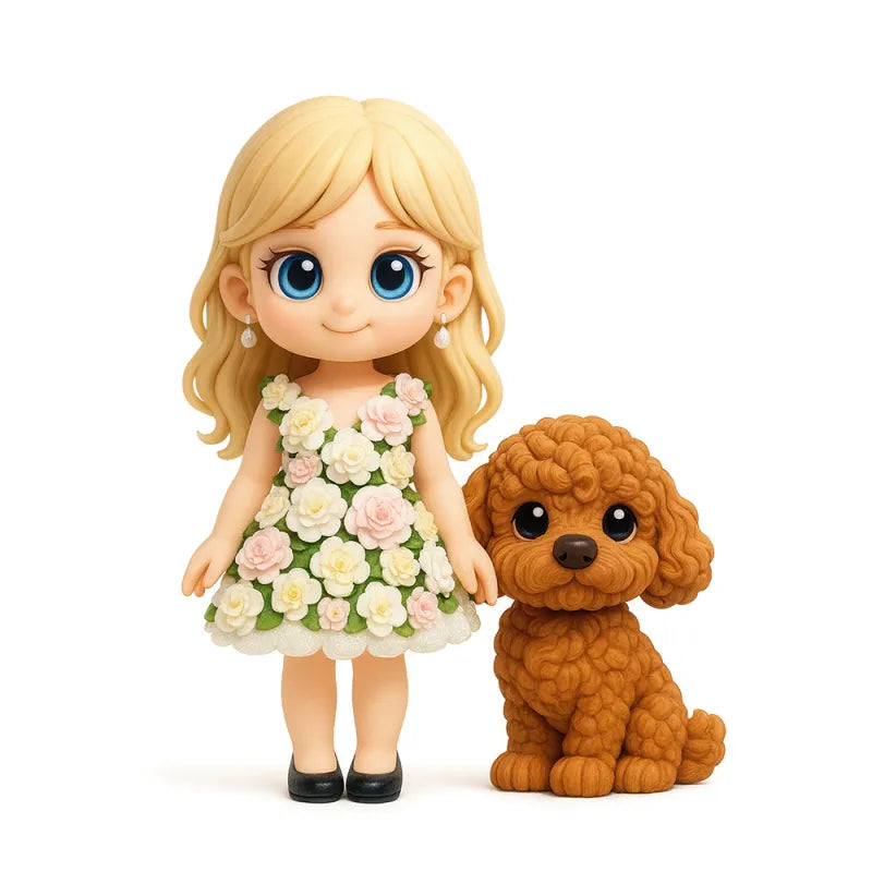 Die Liebes-Miniatur, die Herzen gewinnt – jetzt auch verbunden, Hand in Hand, ganz nah