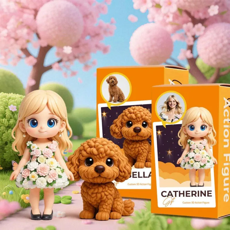 Die Liebes-Miniatur, die Herzen gewinnt – jetzt auch verbunden, Hand in Hand, ganz nah