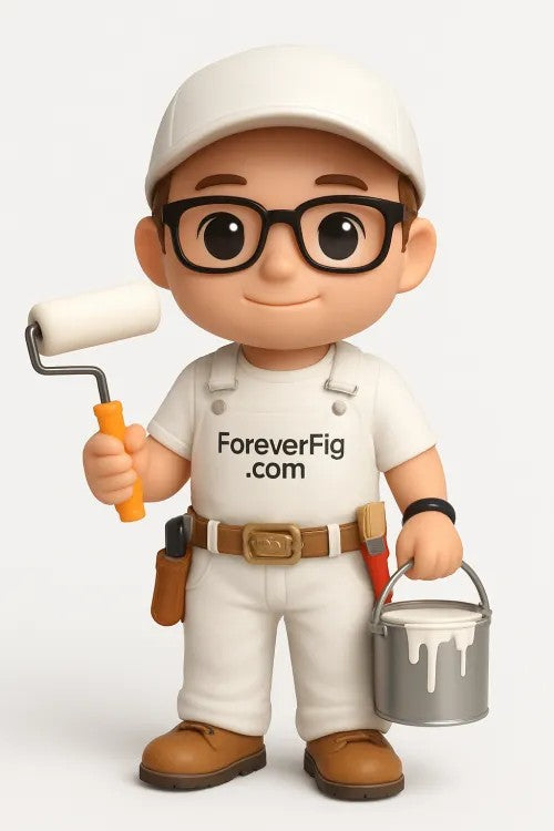 ForeverFig – Personalisierte 3D-Bauarbeiter Figur – 8 cm oder 10 cm