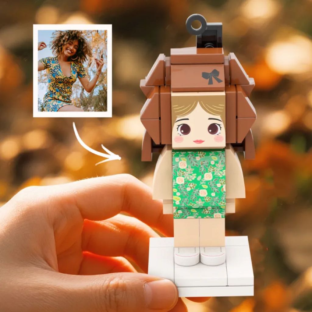 ForeverFig – Personalisierte Mini-Bausteinfigur als Schlüssel- oder Taschenanhänger