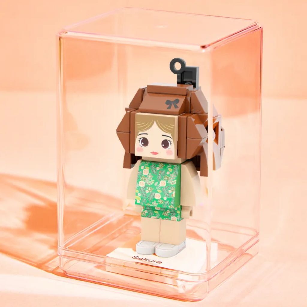 ForeverFig – Personalisierte Mini-Bausteinfigur als Schlüssel- oder Taschenanhänger