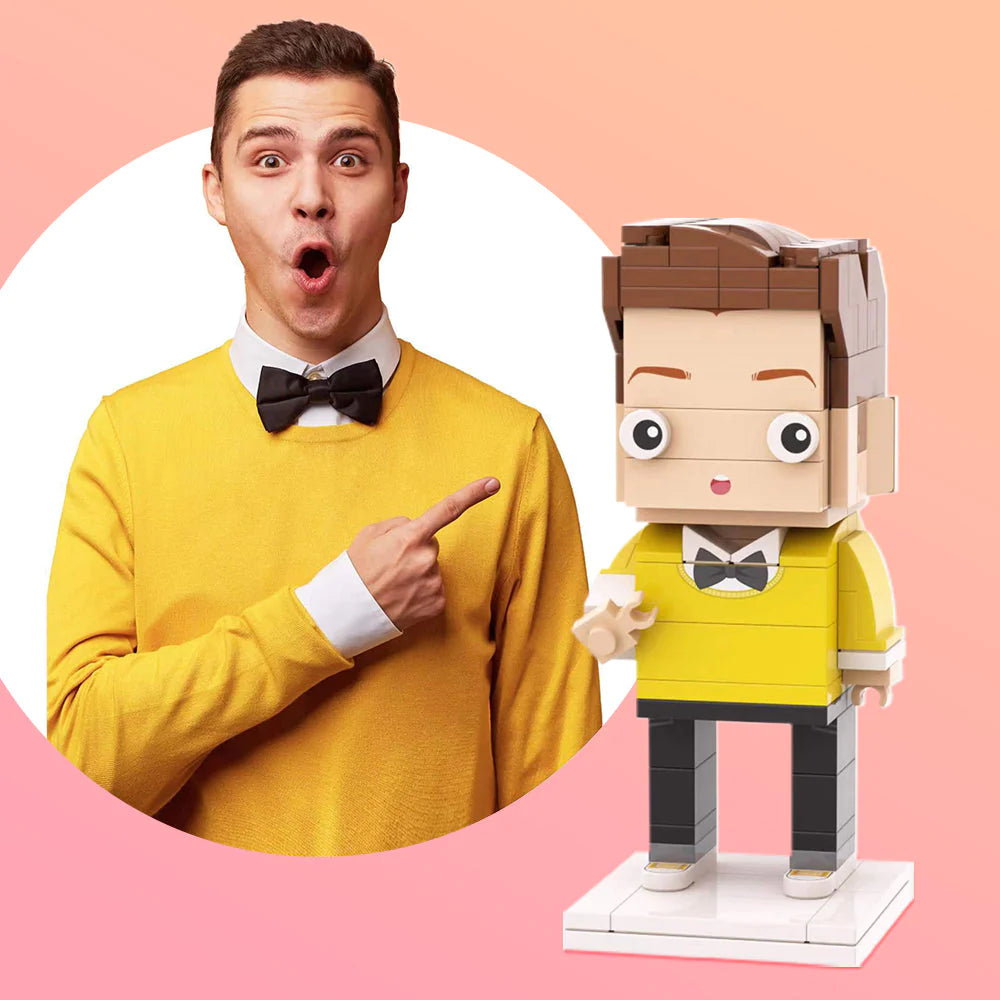 Personalisierte BauSteinFigur nach Foto
