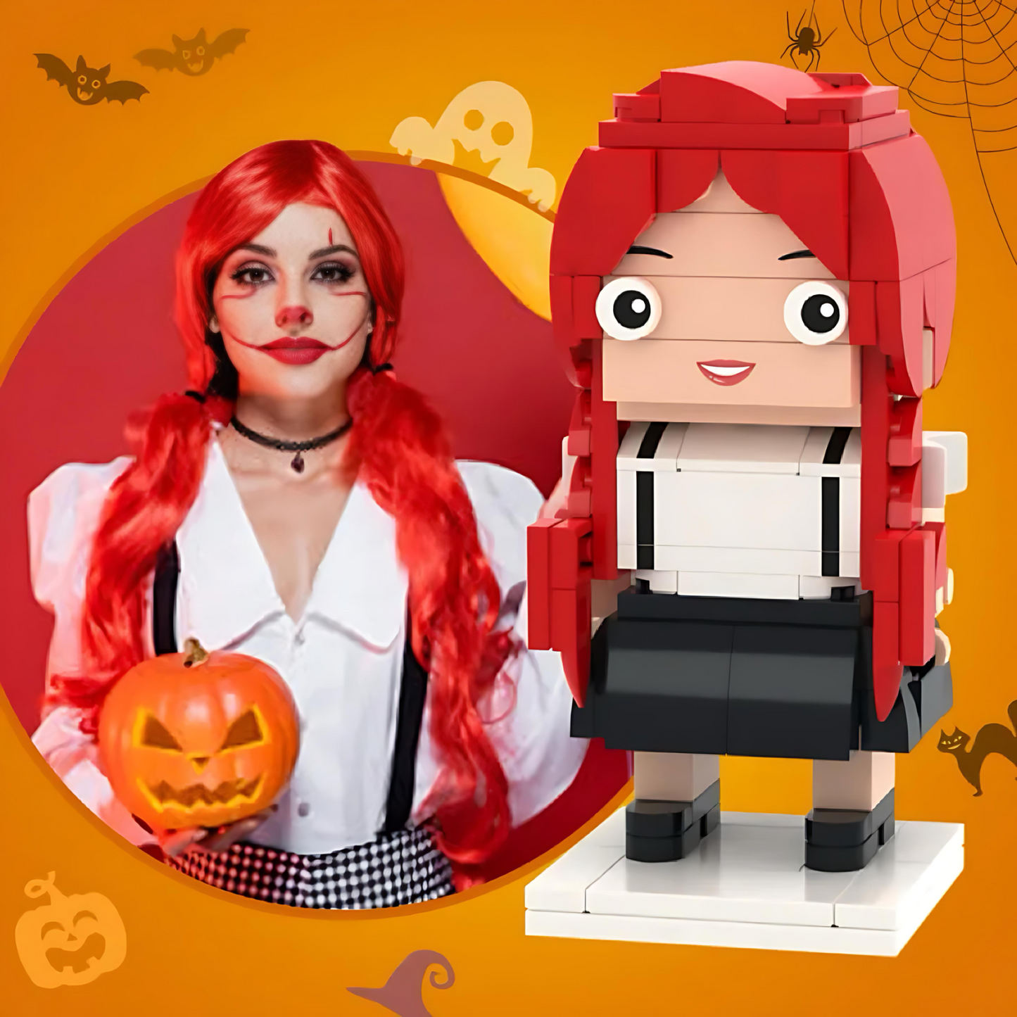 ForeverFig – Personalisierte Brick Figur für Halloween