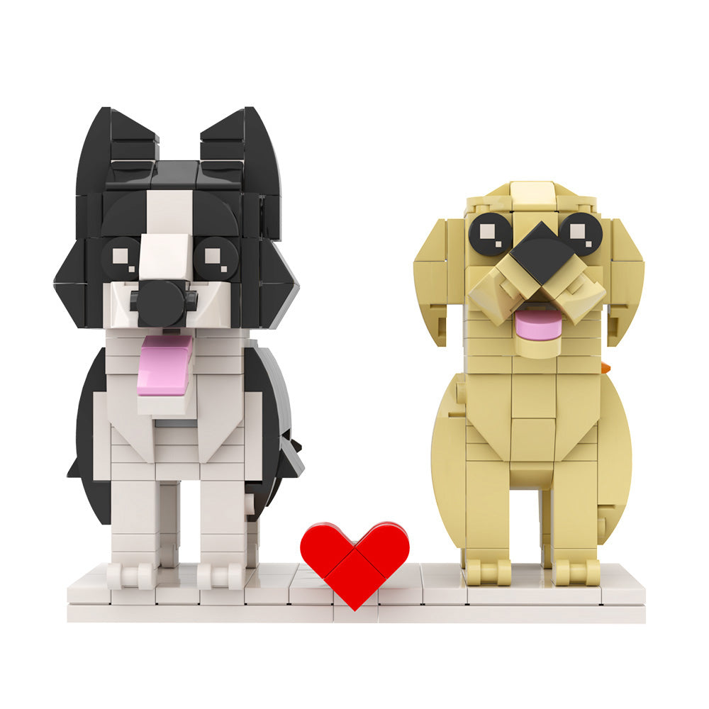 Two dogs. Two personalities. A gift for true animal lovers.