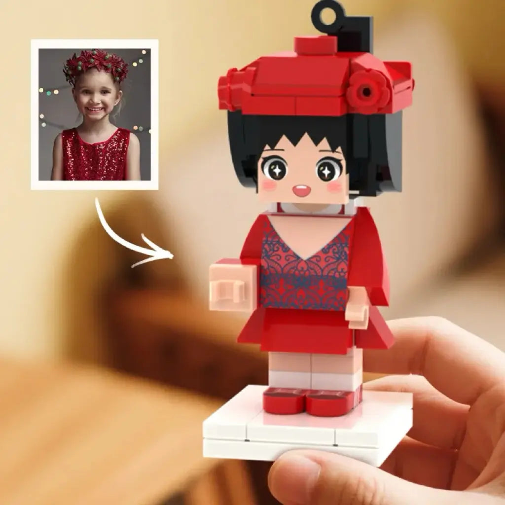 ForeverFig – Personalisierte Mini-Bausteinfigur als Schlüssel- oder Taschenanhänger