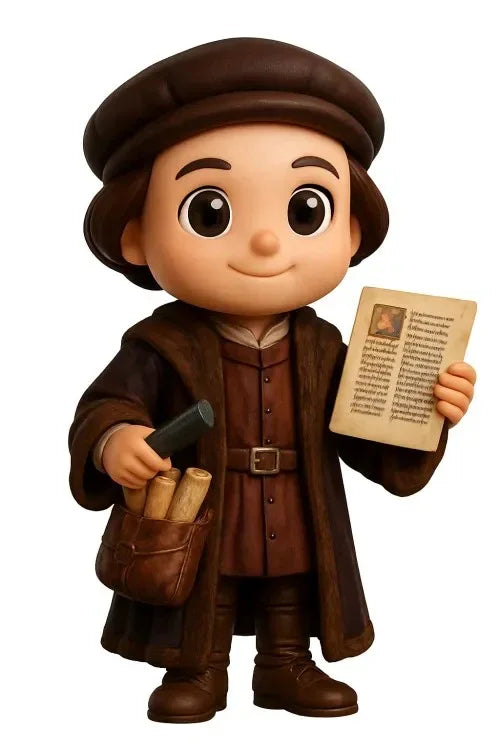 ForeverFig – Johannes Gutenberg Figur - ForeverFig