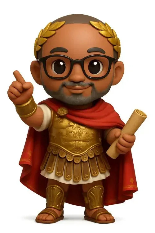 ForeverFig – Julius Caesar personalisierte 3D-Figur - ForeverFig